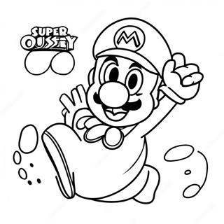 Super Mario Odyssey Coloring Pages