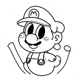 Super Mario Odyssey Coloring Page 3521-2906