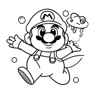 Super Mario Odyssey Coloring Page 3521-2908