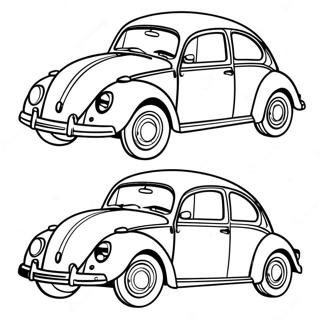 Vw Bug Classic Coloring Page 35252-28354