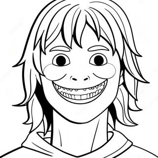 Jeff The Killer Coloring Pages