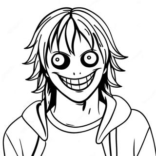 Jeff The Killer Coloring Page 35262-28362