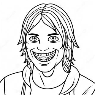 Jeff The Killer Coloring Page 35262-28364