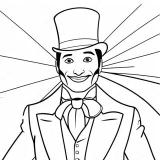 The Greatest Showman Coloring Page 35292-28400