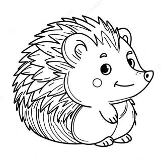 Hedgehog Coloring Page 3531-2912