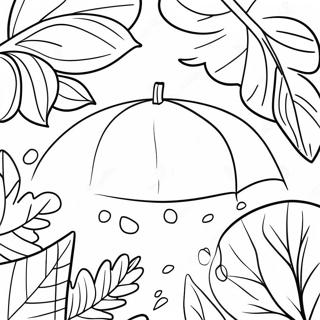 Hello Autumn Coloring Pages