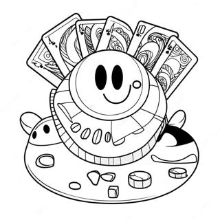 Uno Coloring Pages