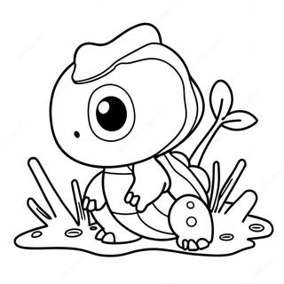 Turtwig Coloring Pages