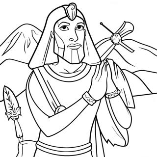 Prince Of Egypt Coloring Pages