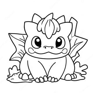 Ivysaur Coloring Page 35432-28498