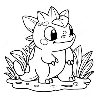 Ivysaur Coloring Page 35432-28499