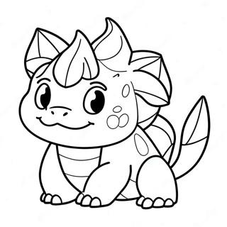 Ivysaur Coloring Page 35432-28500