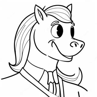 Bojack Horseman Coloring Page 35442-28502