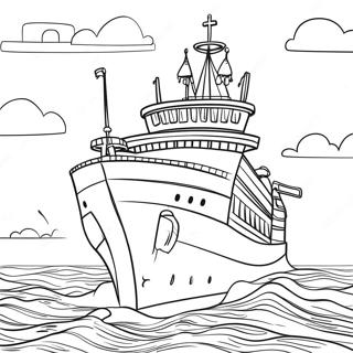 Santiago Of The Seas Coloring Page 35462-28524