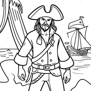 Pirate Santiago Adventure Coloring Page 35463-28526