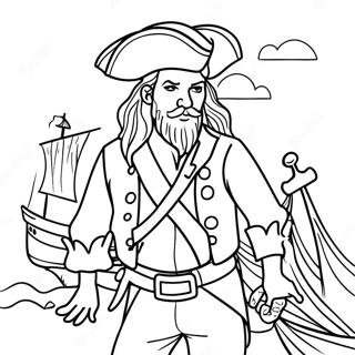 Pirate Santiago Adventure Coloring Page 35463-28528