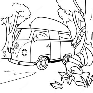 Barbie Camper Adventure Coloring Page 35472-28530