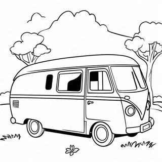 Barbie Camper Adventure Coloring Page 35472-28531