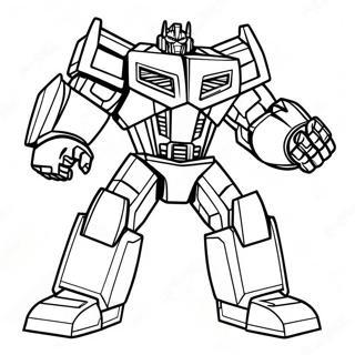 Ironhide Transformer Coloring Page 35532-28578