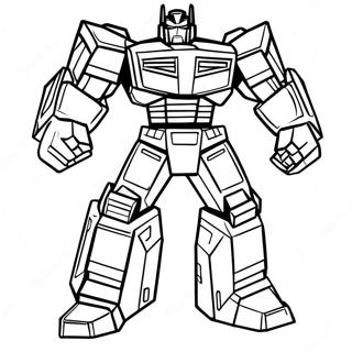 Ironhide Transformer Coloring Page 35532-28580