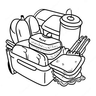 School Lunch Hero Day Coloring Pages