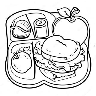 School Lunch Hero Day Coloring Page 35542-28584