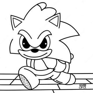 Lego Sonic Coloring Page 35552-28596