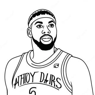 Anthony Davis Coloring Page 35582-28614