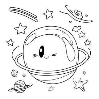 Galaxy Celestial Coloring Pages