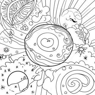 Galaxy Celestial Coloring Page 35622-28651