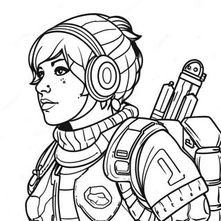 Apex Legends Coloring Page 35642-28679