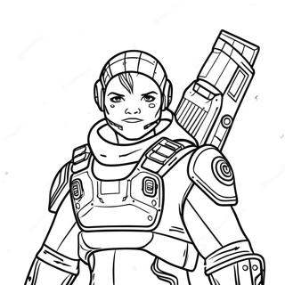 Apex Legends Coloring Page 35642-28680