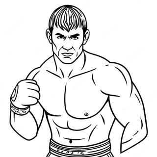 Ufc Coloring Pages