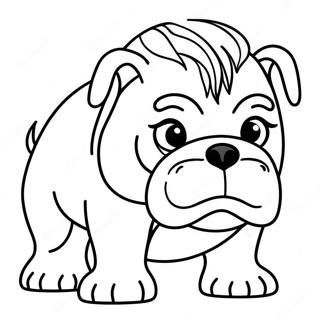 Bulldog Coloring Pages