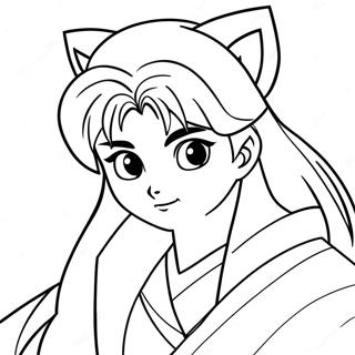 Inuyasha Coloring Page 35722-28734