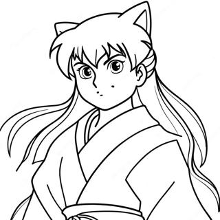 Inuyasha Coloring Page 35722-28735