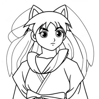 Inuyasha Coloring Page 35722-28736