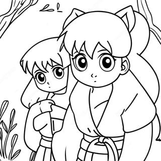 Inuyasha Coloring Pages