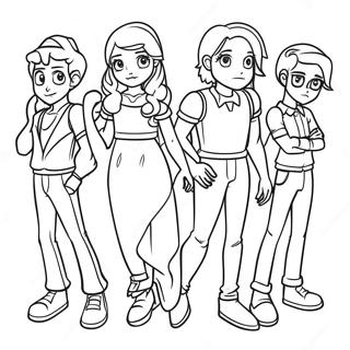 Dream Smp Characters Coloring Page 35733-28740