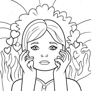 Mental Health Anxiety Coloring Pages