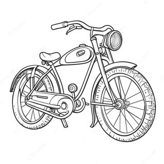 Bike Coloring Pages