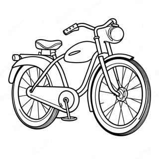 Bike Coloring Page 3581-2954