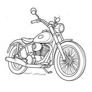 Bike Coloring Page 3581-2956