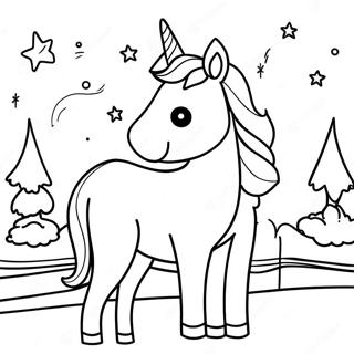 Northern Lights Coloring Pages