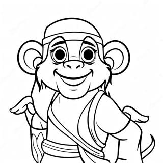 Adventurous Abu Coloring Page 35853-28840