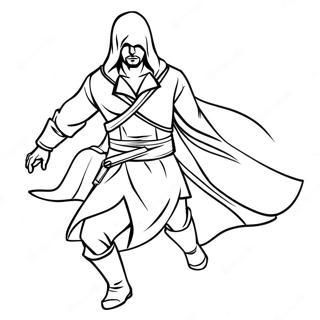 Assassin's Creed Coloring Pages