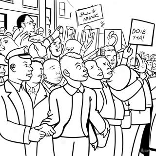 Civil Rights Coloring Pages