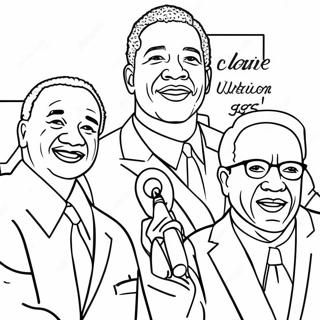 Inspiring Civil Rights Leaders Coloring Page 35893-28867