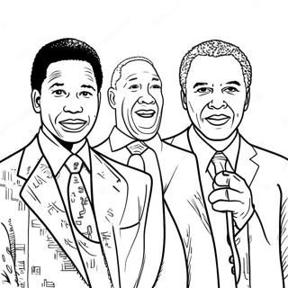 Inspiring Civil Rights Leaders Coloring Page 35893-28868