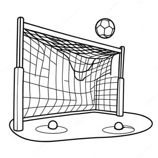 Goal Sheet Coloring Page 35912-28883